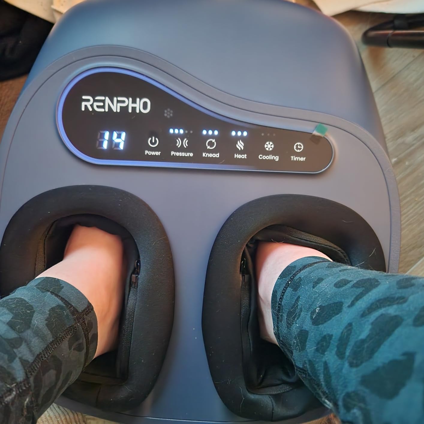 RENPHO Thermacool 2-in-1 FSA Foot Massager with Heat & Cold, HSA Eligible customer photo 1