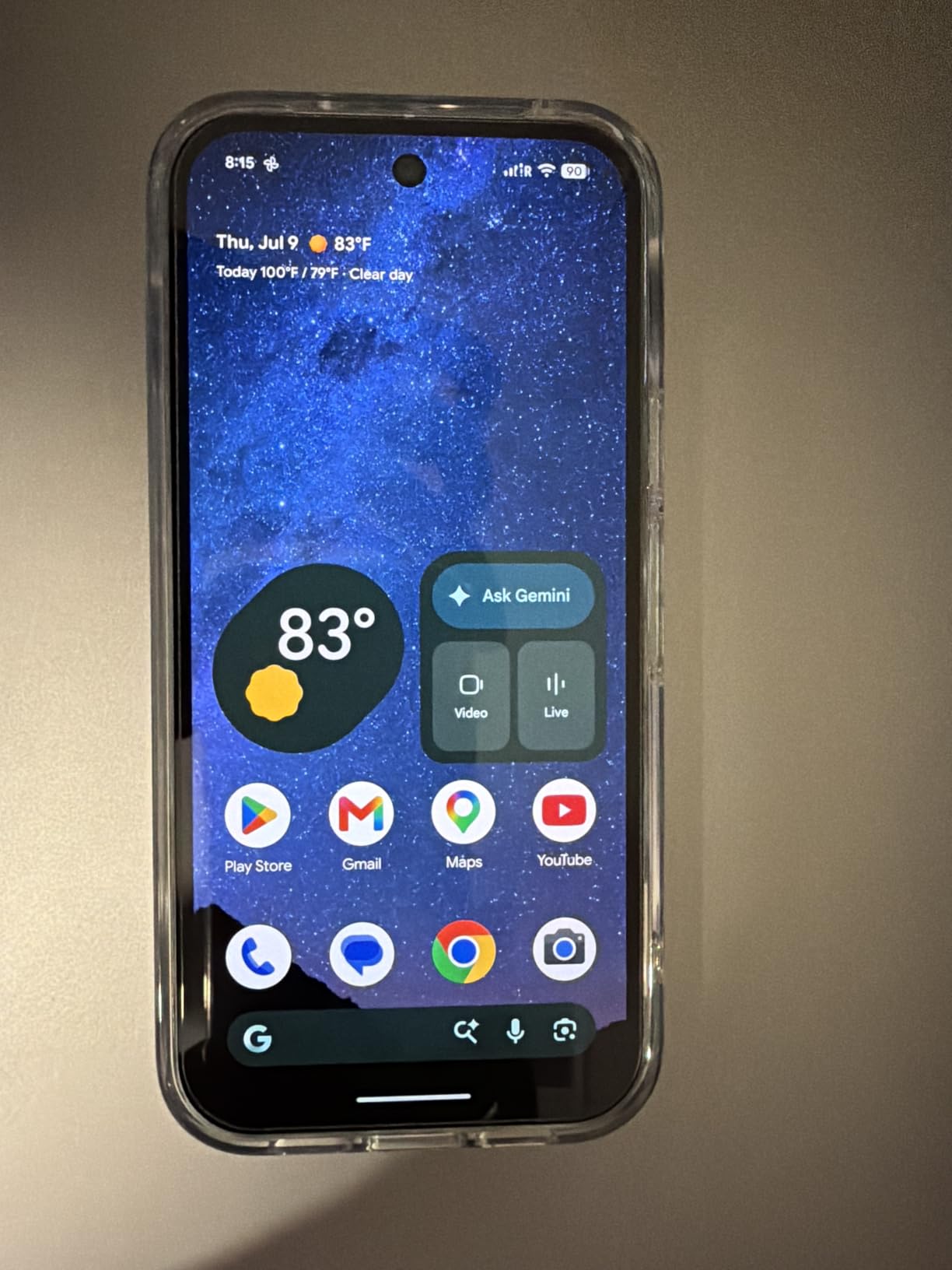 Google Pixel 10a - 30+ Hours Battery, Camera Coach, Gemini - Obsidian 128GB customer photo 1