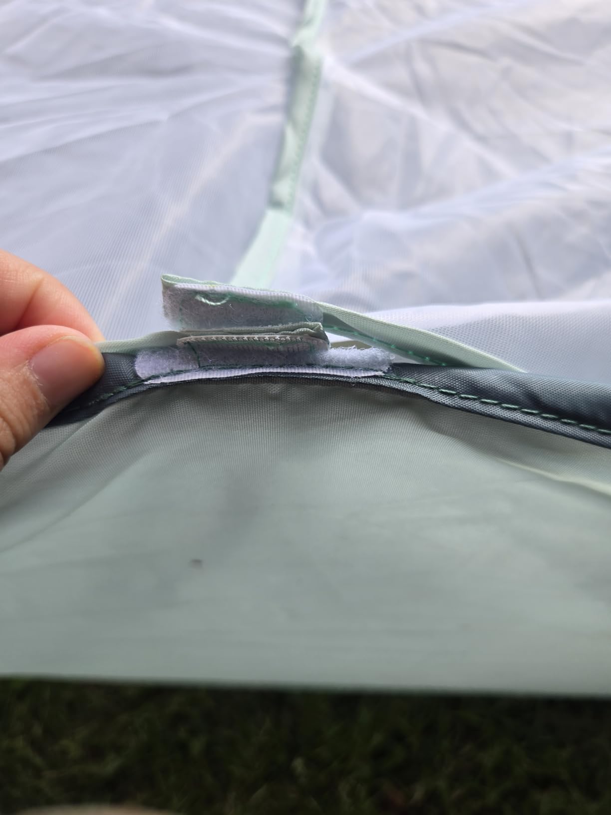 Pop-Up Baby Beach Tent UPF 50+ with Mosquito Net, Rear Vent, Sand Pockets customer photo 2