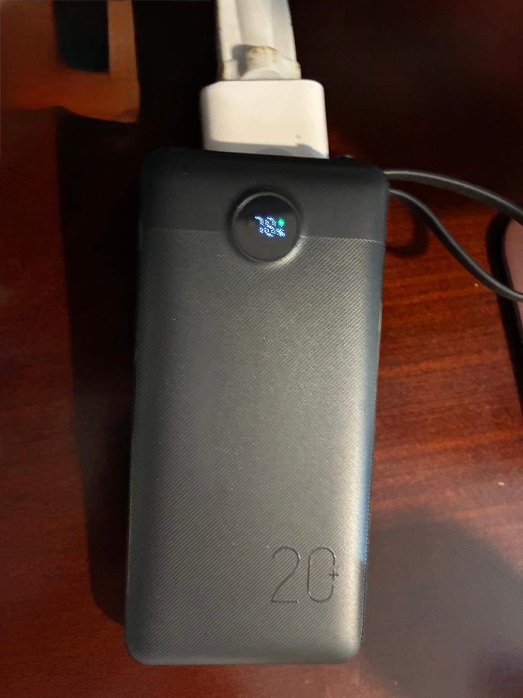 VRURC Portable Charger 4-Built-in-Cables 20000mAh Fast Charging Power Bank customer photo 2