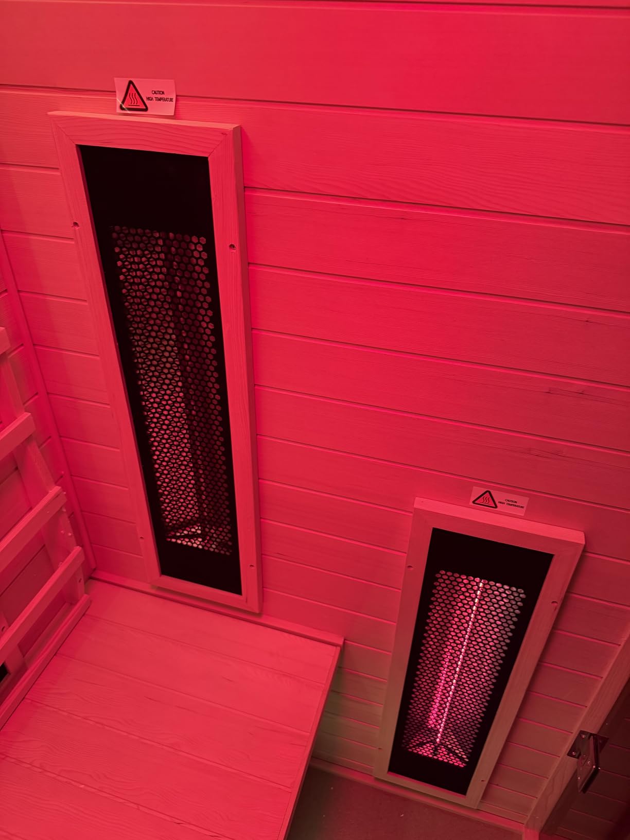 Ceramic Infrared Sauna 2 Person Infrared Sauna w/Red Light Therapy customer photo 1