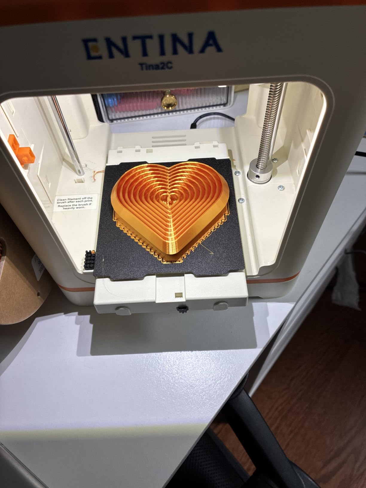 Entina Tina2C 3D Printer for Beginners, Fully Assembled Starter Mini 3D Printer, Start in 8 Mins, App & WiFi Control, Auto Leveling, 3500+ Model Library, 25+ Creative DIY Modules for STEM, Home customer photo 2