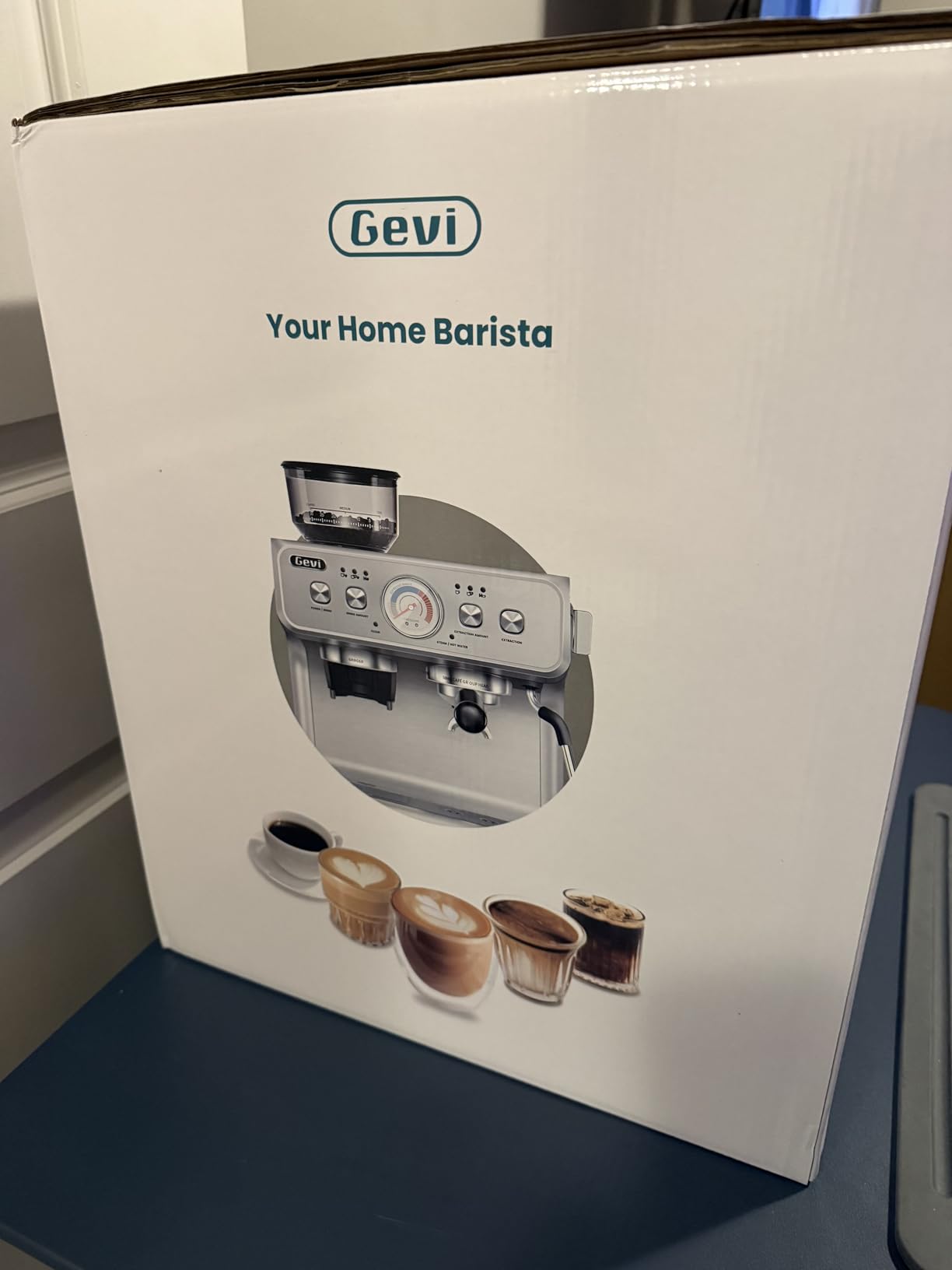 Gevi 20 Bar Espresso Machine With Built-In Grinder & Milk Frother customer photo 2