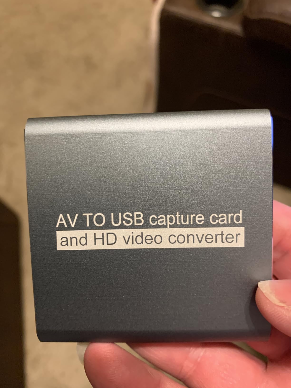 VHS to Digital Capture Card – USB Video Capture Card with HDMI Loop Out, RCA AV to USB for VCR/DVD/Hi8/PS2/Wii, 1080P 30fps Analog to Digital Converter, Effortless Record & Preview Old Videos on TV/PC customer photo 1