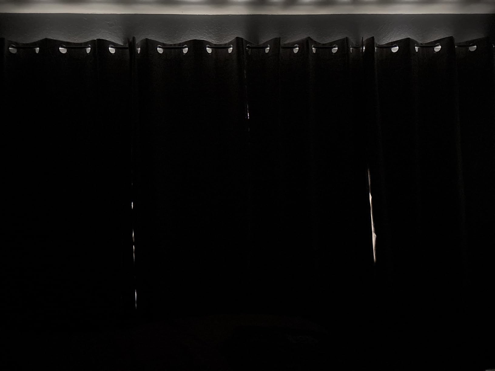 MIULEE Extra Wide 100% Blackout Linen Curtains for Bedroom 100x84 Beige customer photo 1