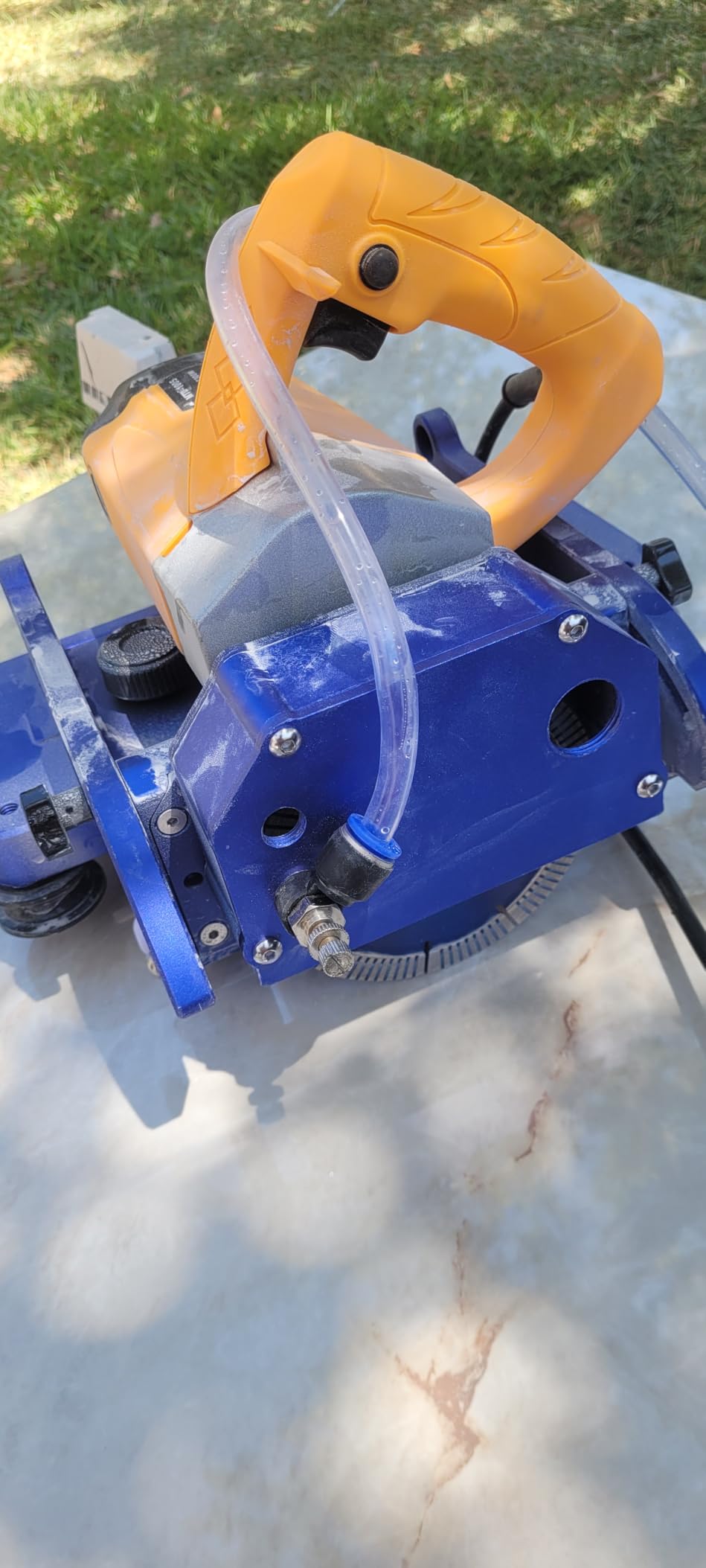 Electric Orbital Tile Cutter, 2300W Motor, 8000 RPM Grinder, 71