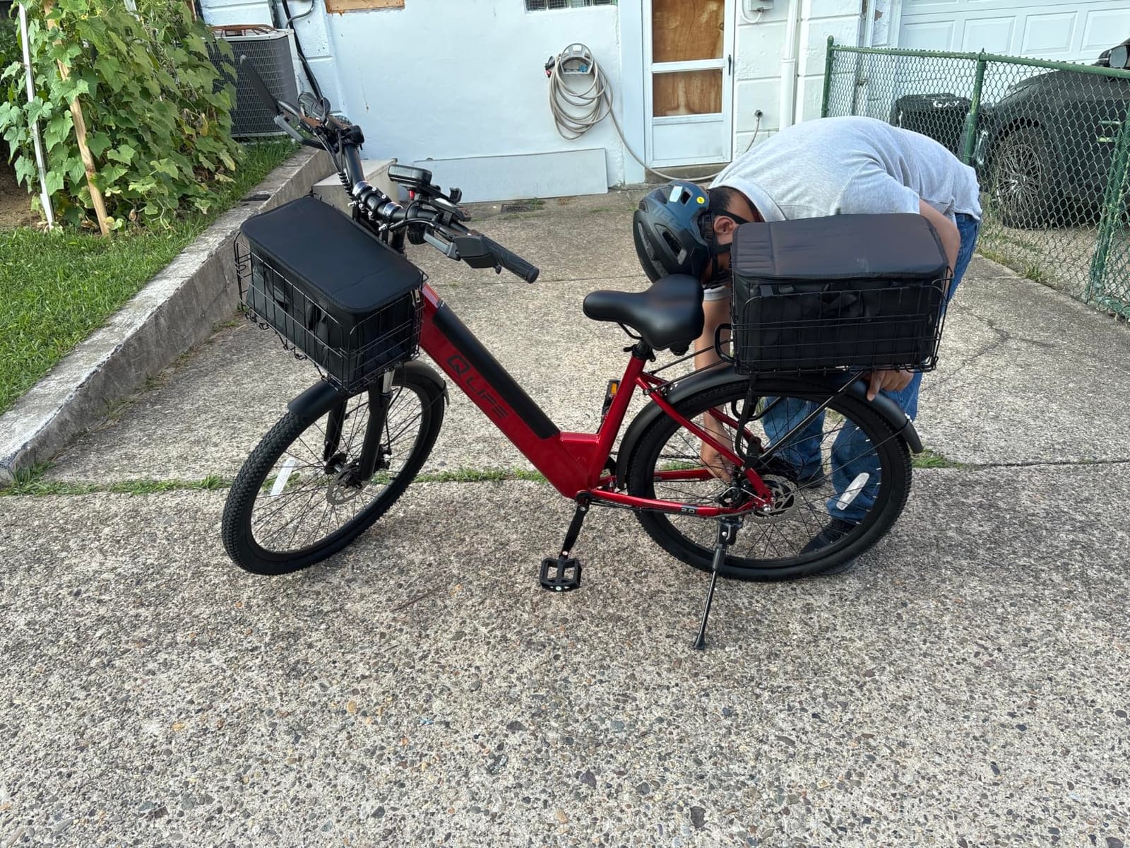 Qlife Cityone 2.0/Cityone Plus Electric Bike for Adults-1200W Peak Motor customer photo 1