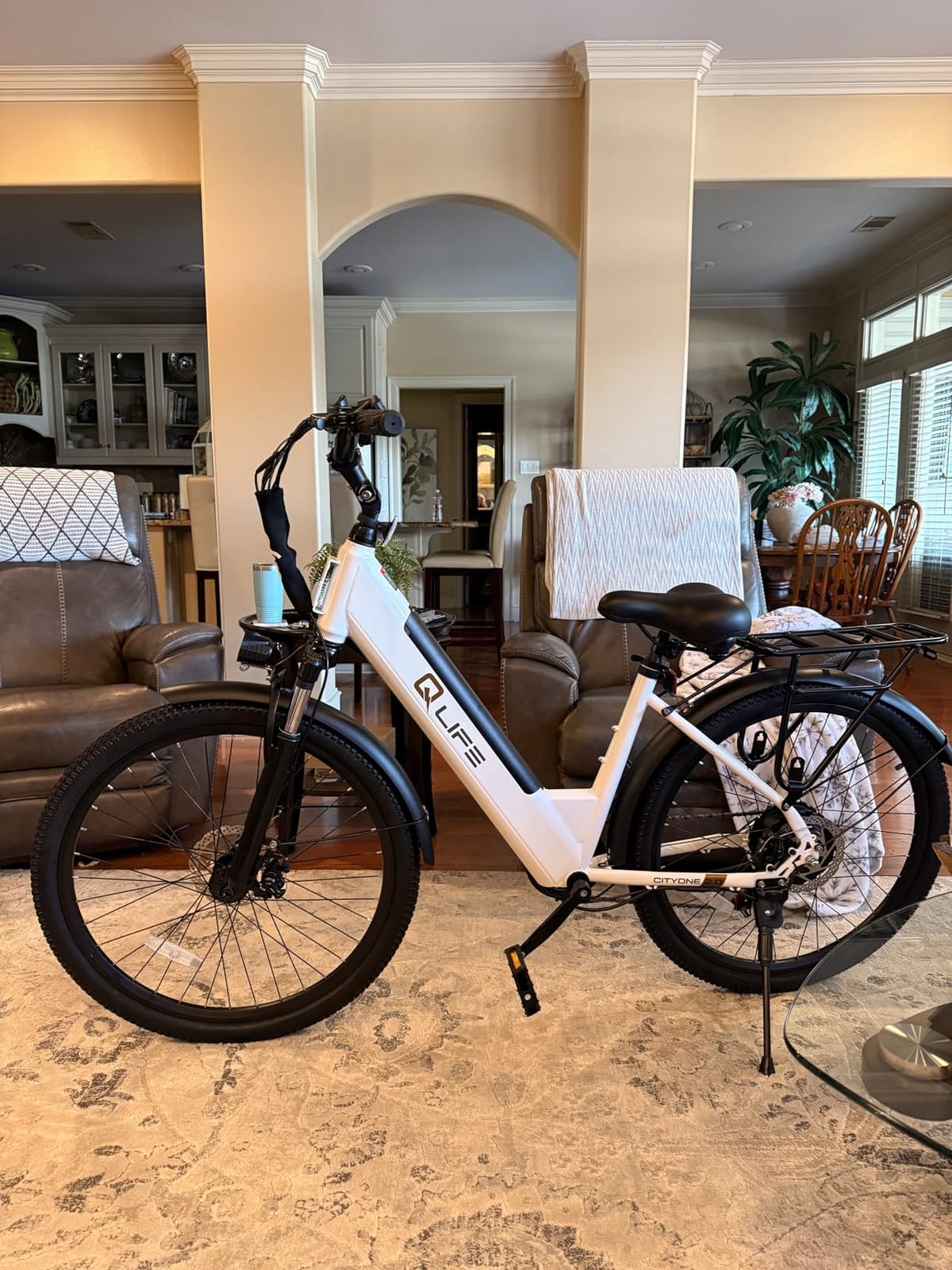 Qlife Cityone 2.0/Cityone Plus Electric Bike for Adults-1200W Peak Motor customer photo 2