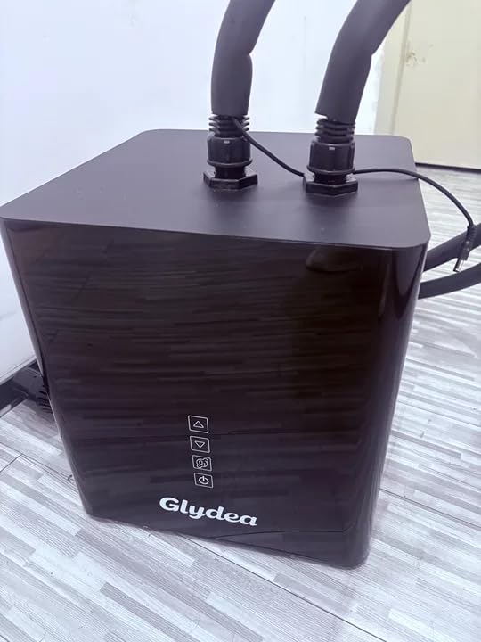 Ice Bath Chiller for Cold Plunge Tubs, 1/3HP 330W Glydea Cold Plunge Water Chiller with Built-in Ozone Function, 24/7 Water Flow, Dual Filtration, Upgraded Hose and Pump, Large LED Color Display customer photo 2