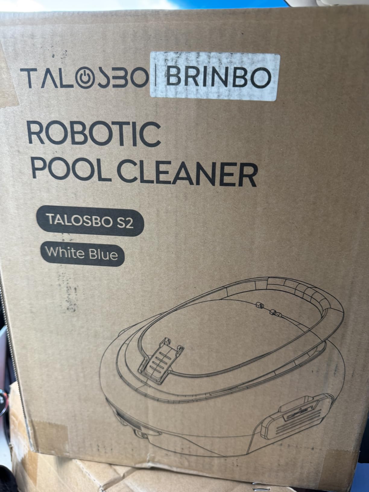 S2 Pool Vacuum Robot for Above Ground Pools, 90-Min Runtime, 861 Sq.Ft Coverage, Cordless Operation, Efficient Cleaning Performance, Dual-Layer Filtration, Panda Black customer photo 2