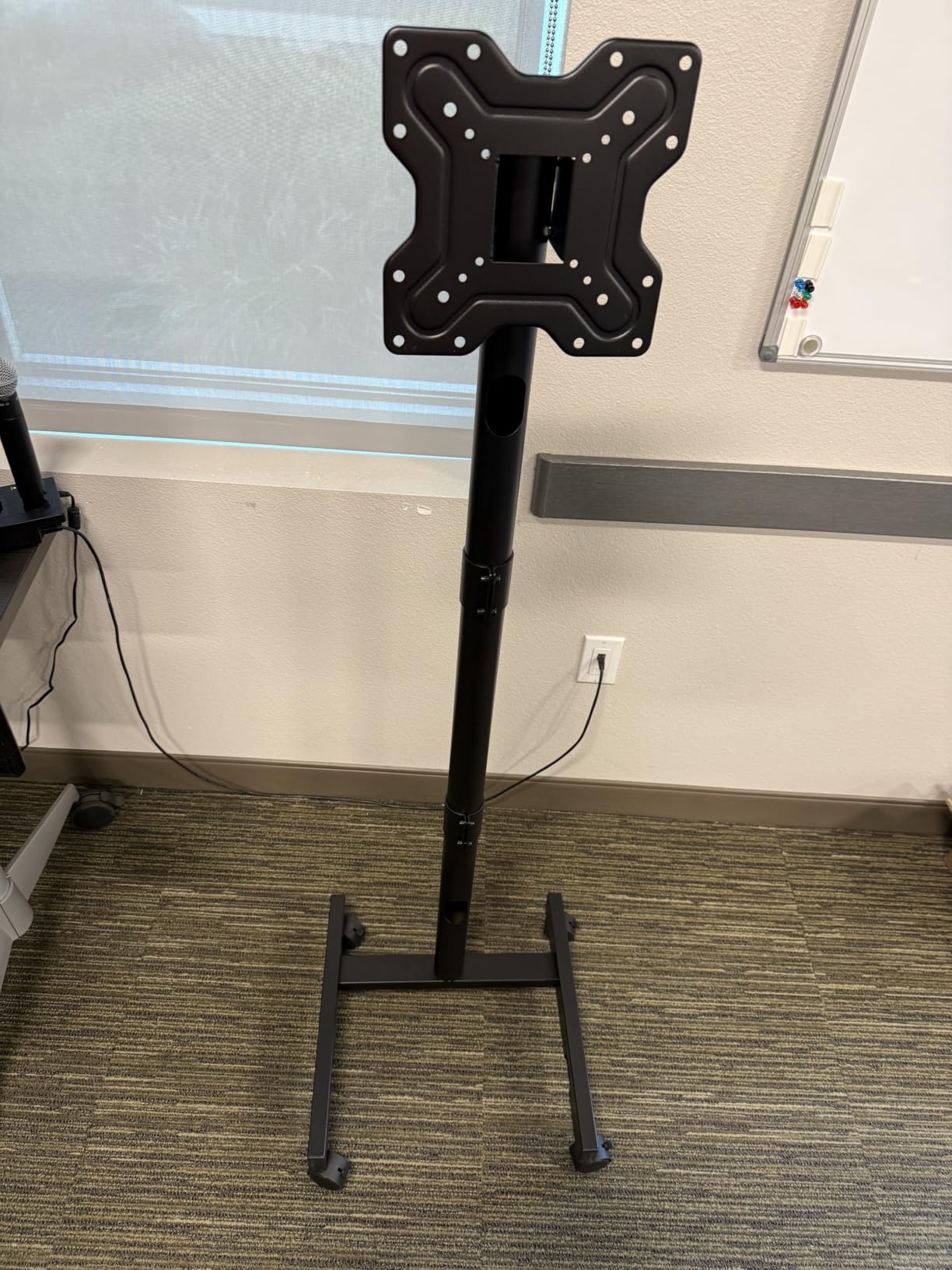 Motorized Rolling TV Stand on Wheels for 30-75 Inch TVs/Screens customer photo 2