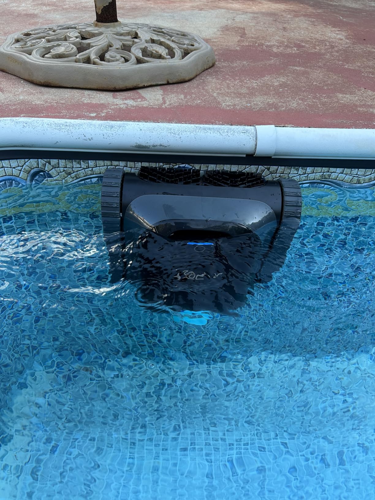 Aiper Scuba S1 2026 Robotic Pool Cleaner,Floor/Wall/Waterline/Shallow Area Cleaning, Double Filtration, Adaptive Navigation, High-Precision Sensors, App Support-Teal customer photo 2