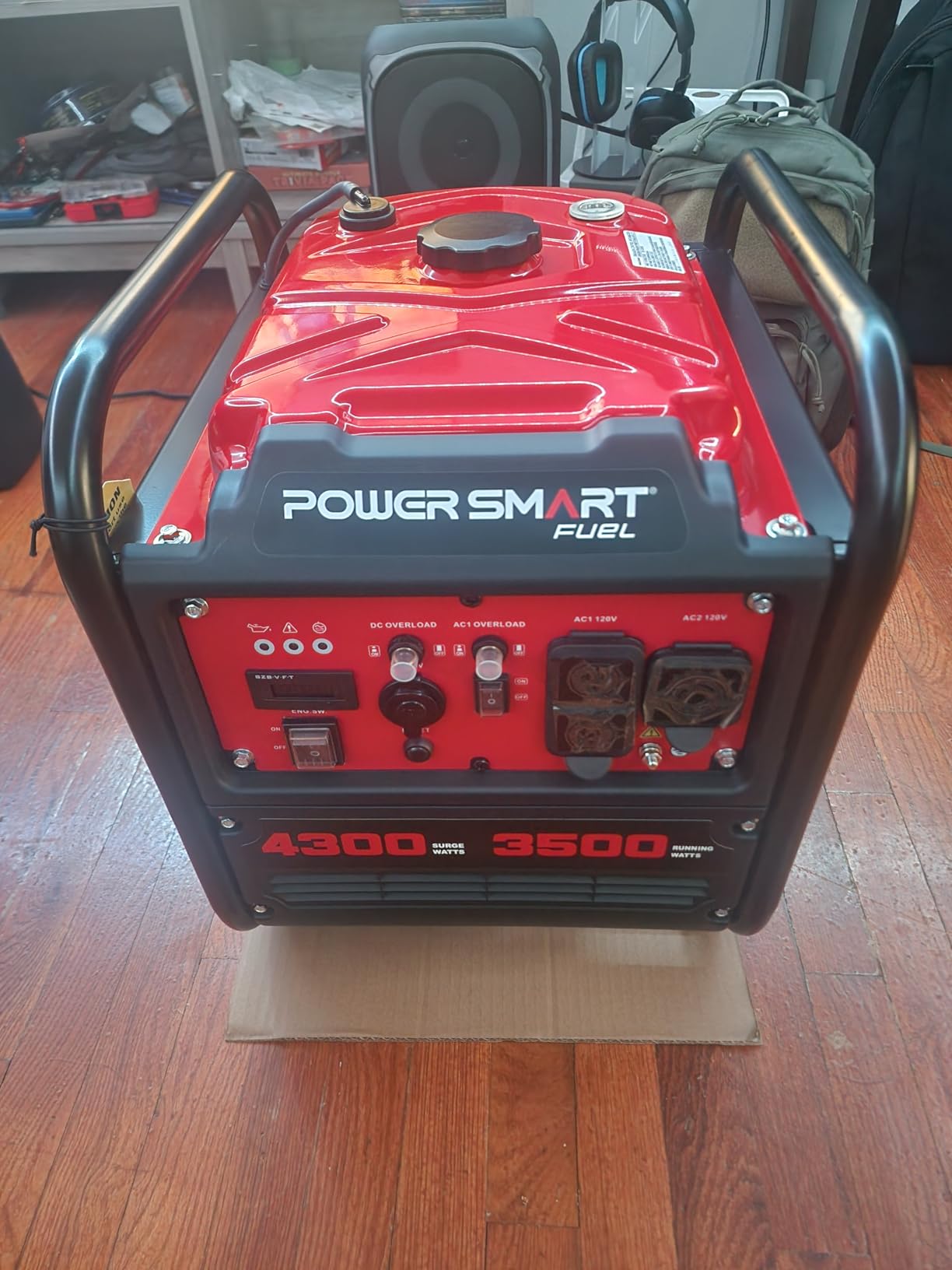 PowerSmart 4400 Watt Dual Fuel Portable Generator with Inverter Tech customer photo 2