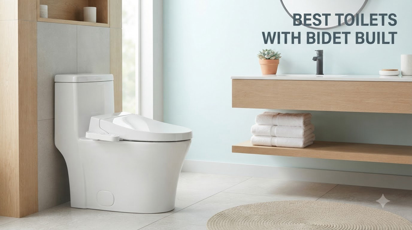 best toilets with bidet built
