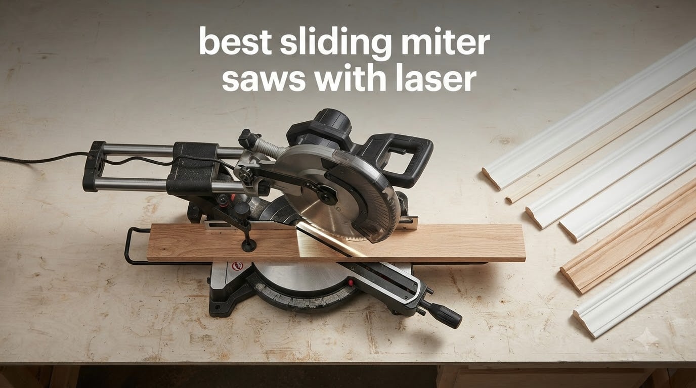 best sliding miter saws with laser