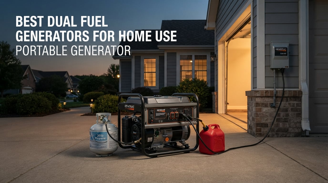 best dual fuel generators for home use portable generator