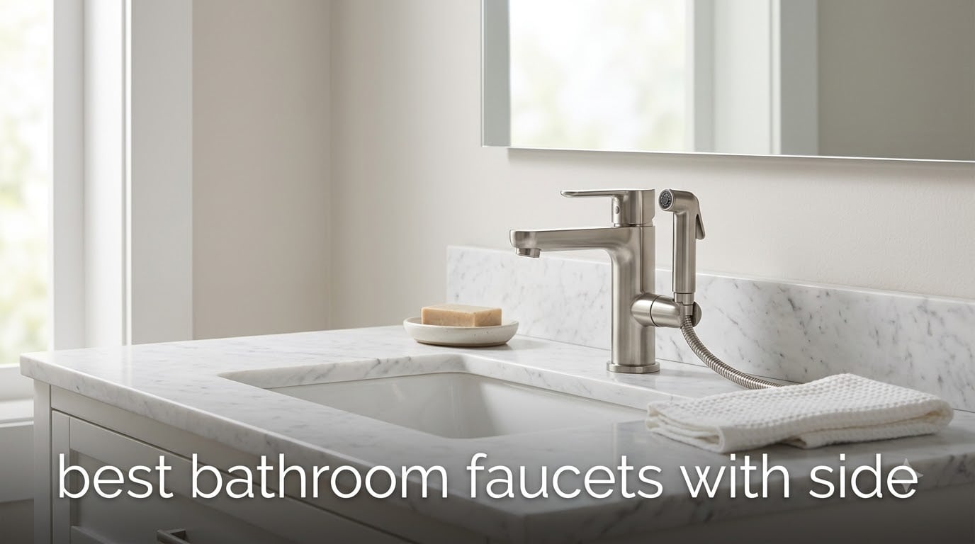 best bathroom faucets with side