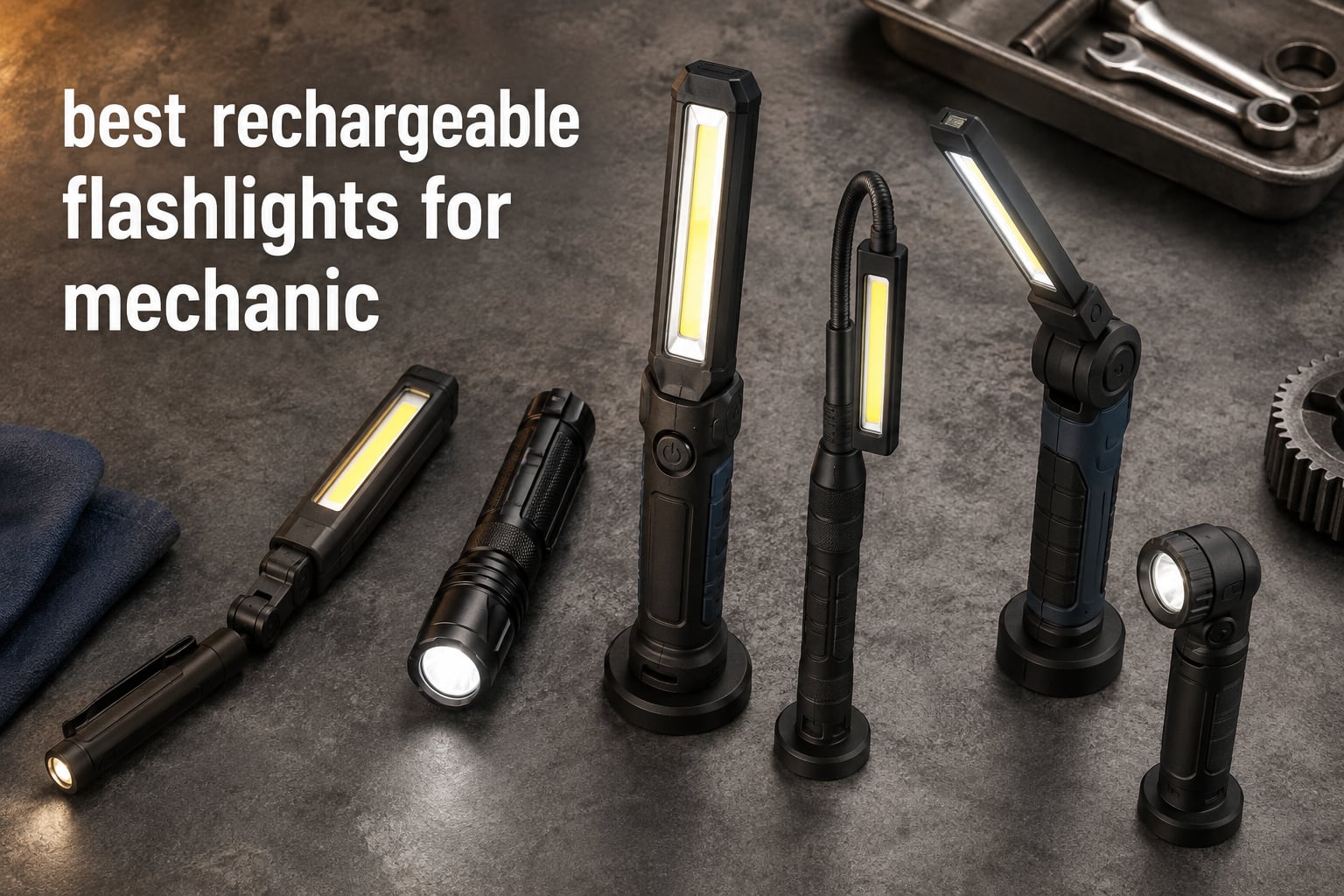 best rechargeable flashlights for mechanic