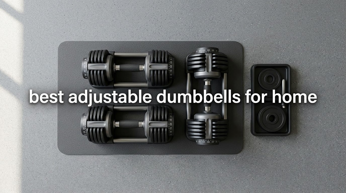 best adjustable dumbbells for home