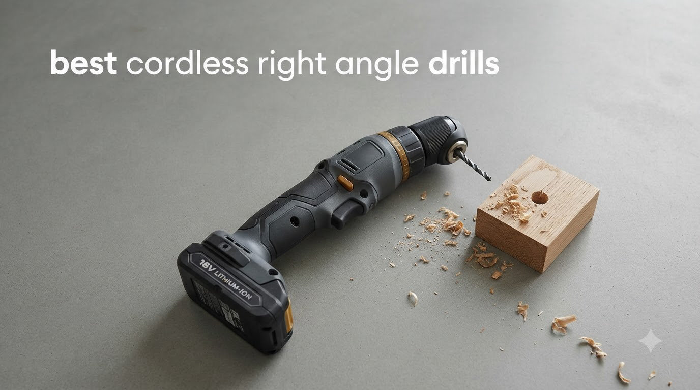 best cordless right angle drills