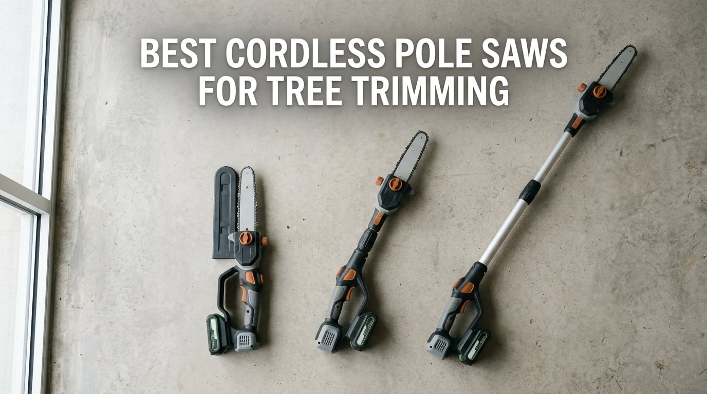 best cordless pole saws for tree trimming