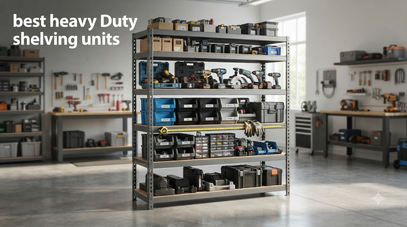best heavy duty shelving units