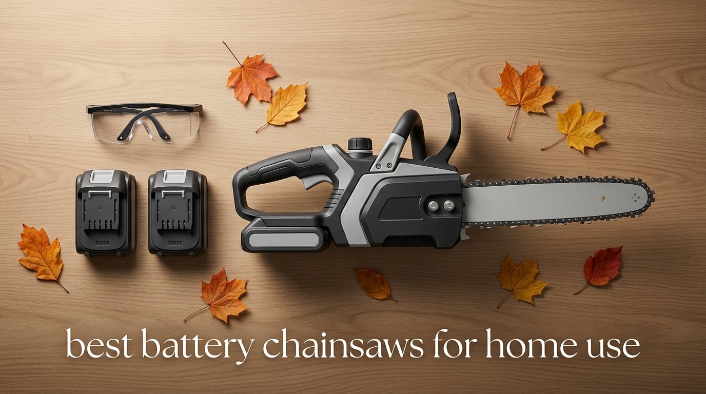 best battery chainsaws for home use