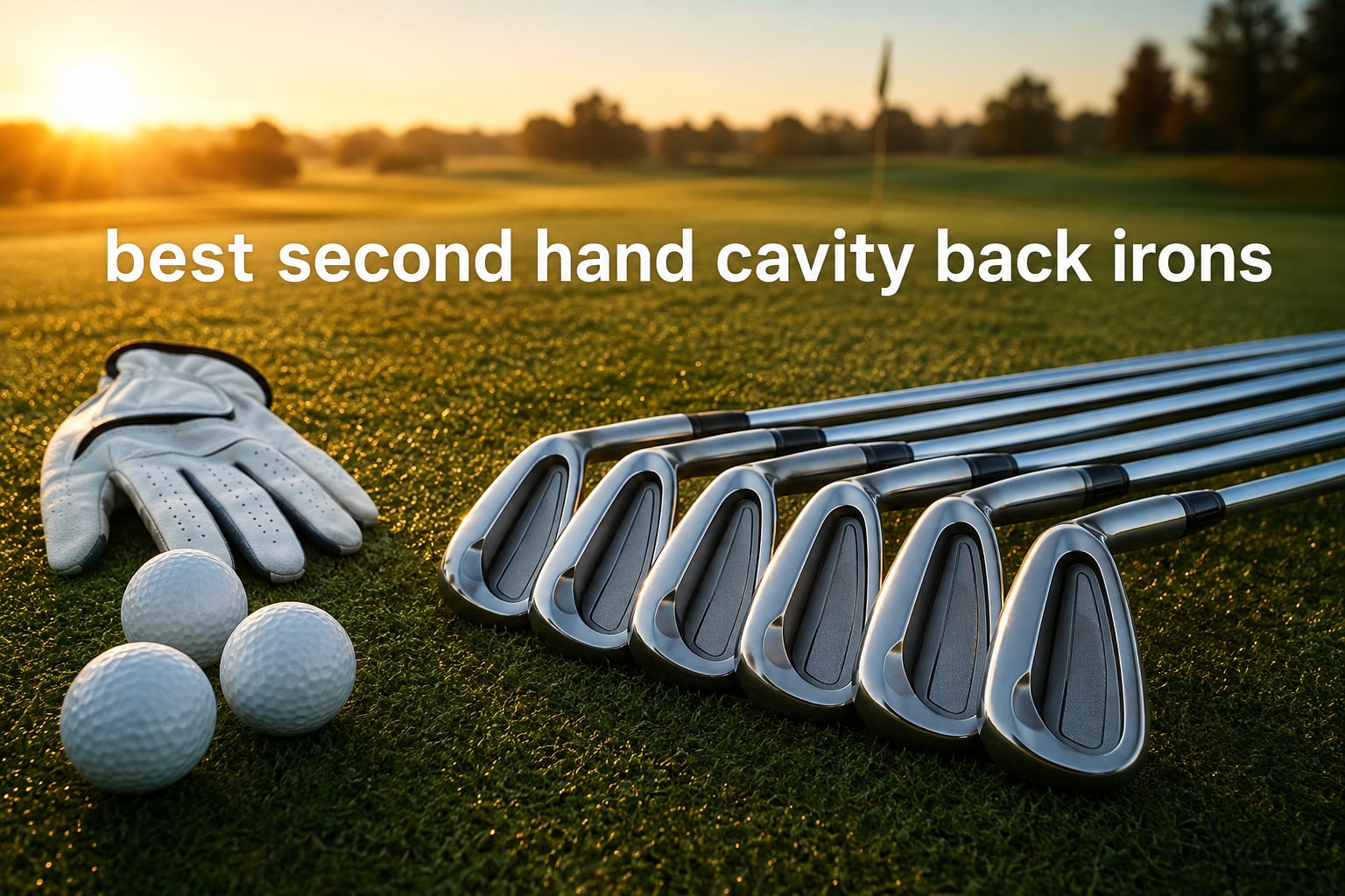 best second hand cavity back irons