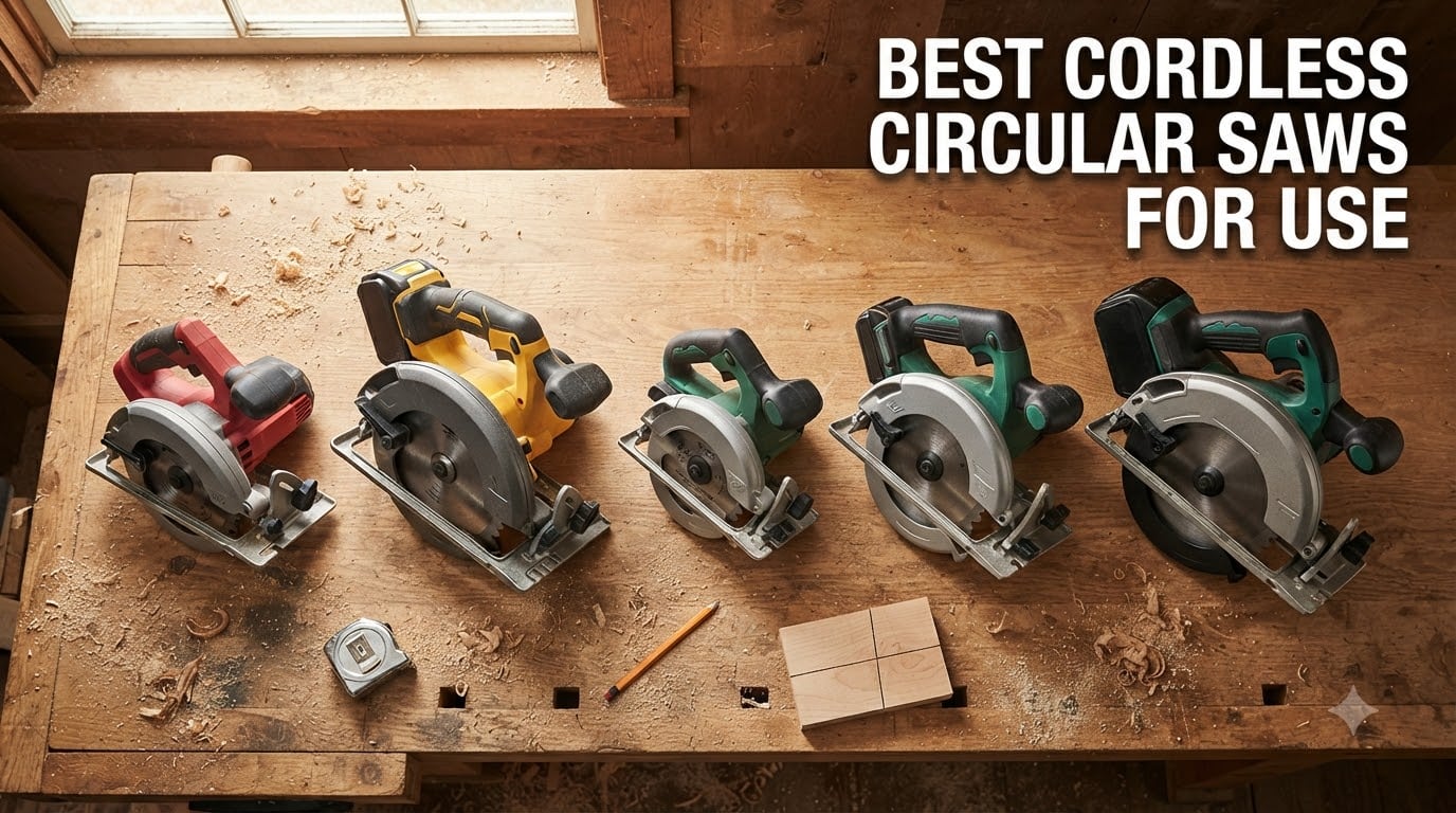 best cordless circular saws for use