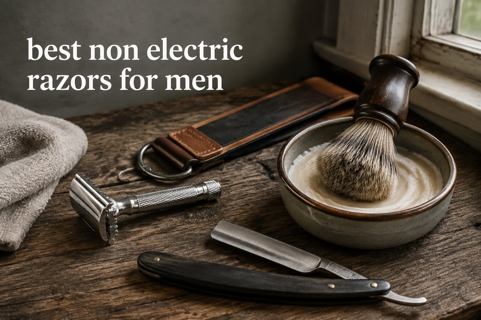 best non electric razors for men