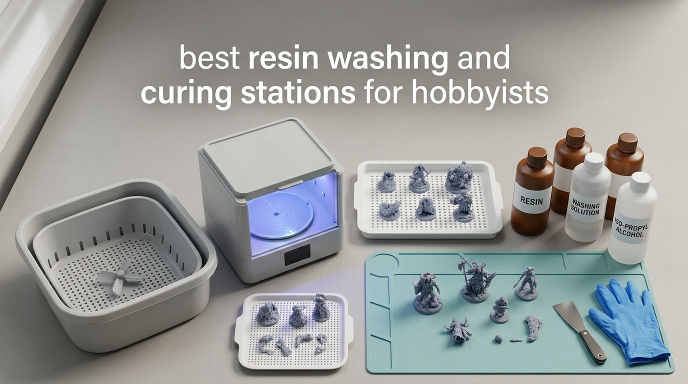 best resin washing and curing stations for hobbyists
