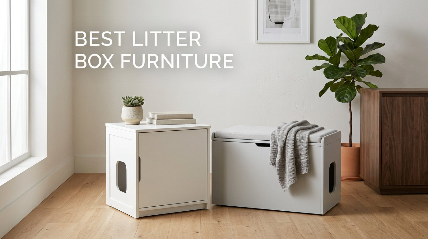 best litter box furniture