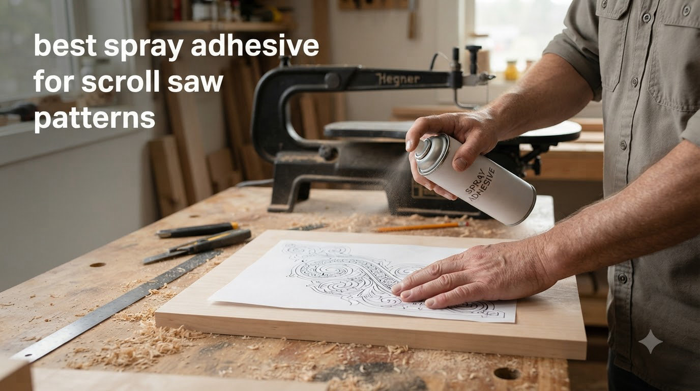 best spray adhesive for scroll saw patterns