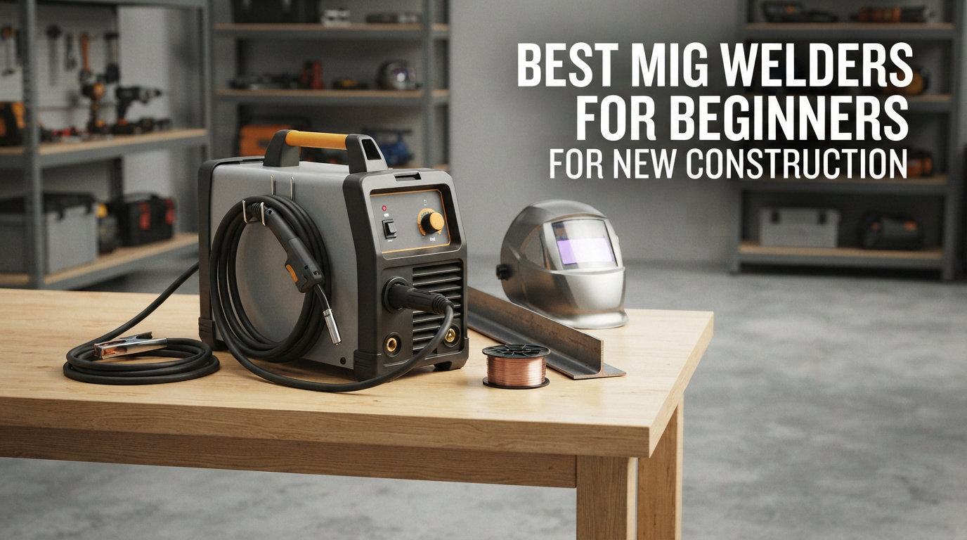best mig welders for beginners for new construction
