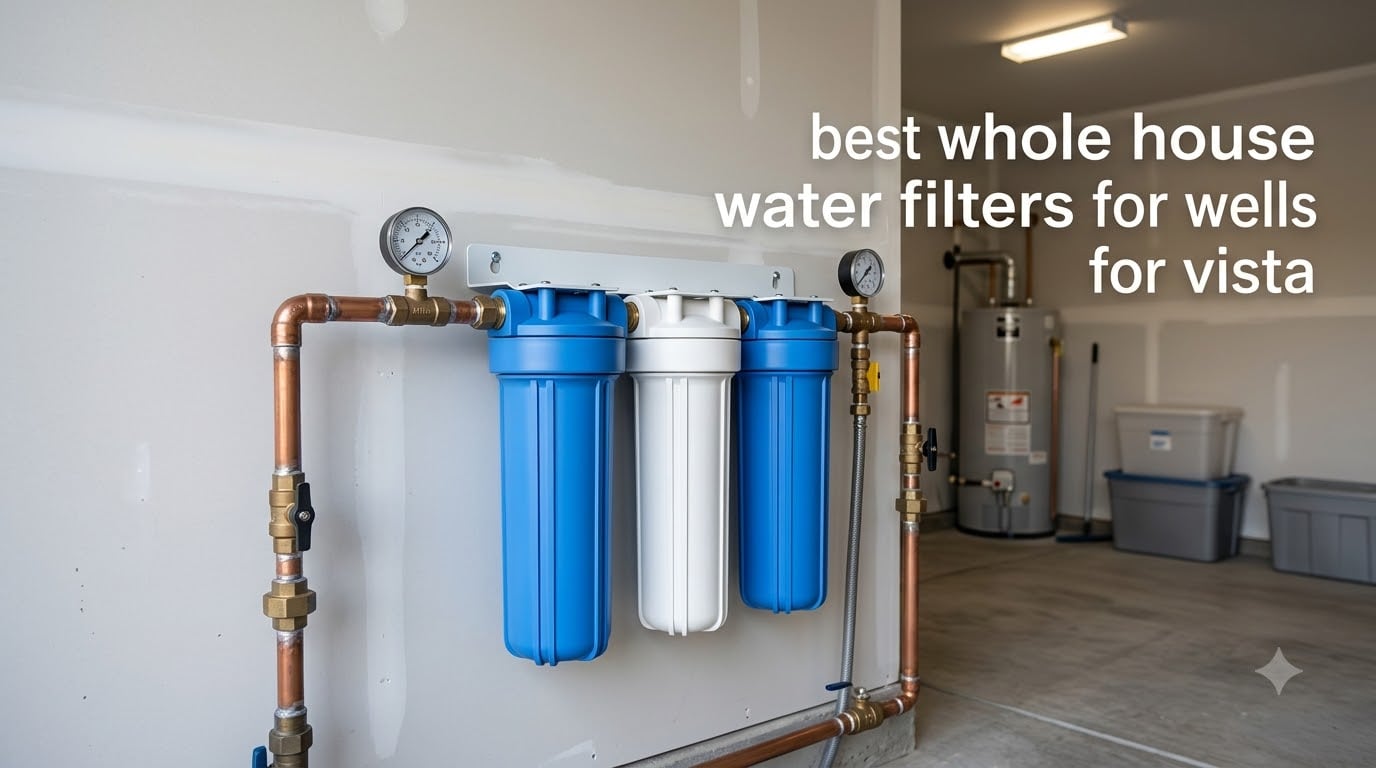 best whole house water filters for wells for vista