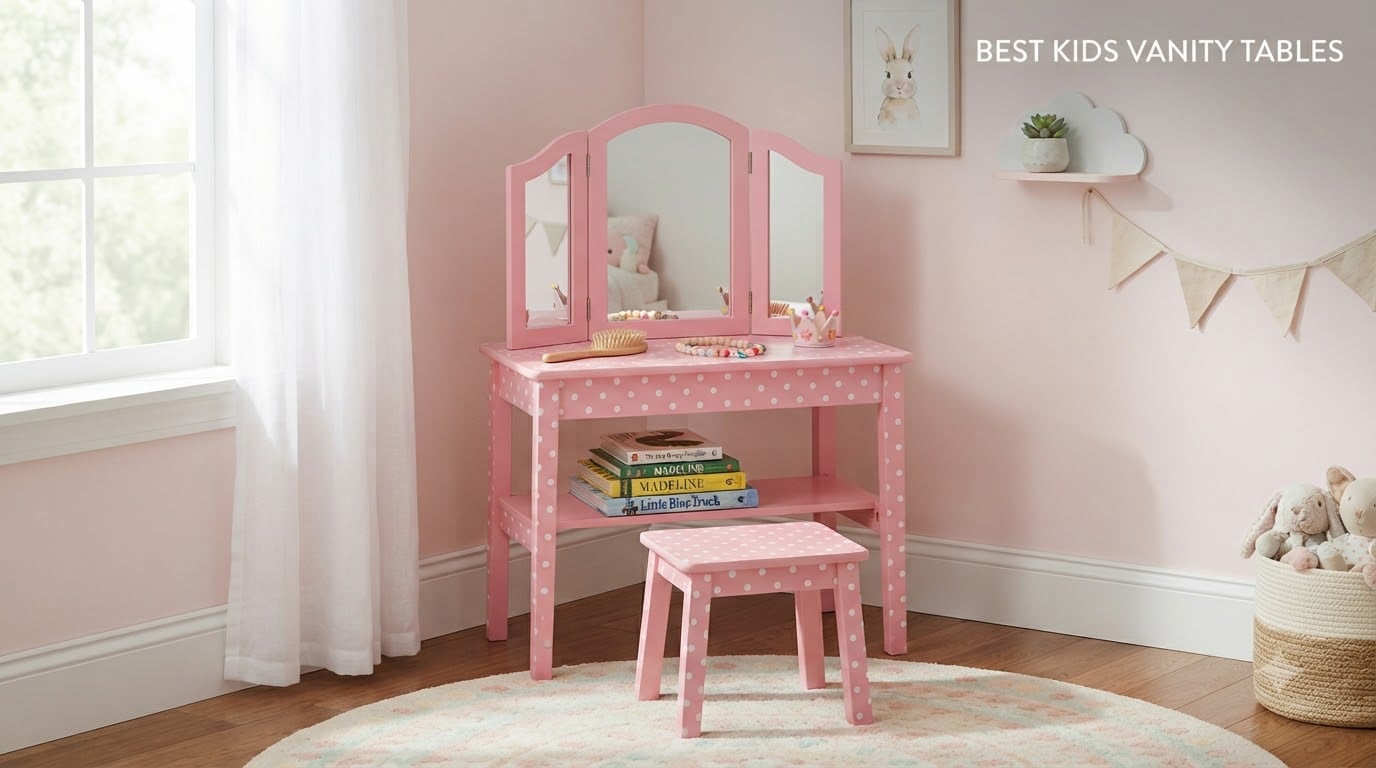 best kids vanity tables