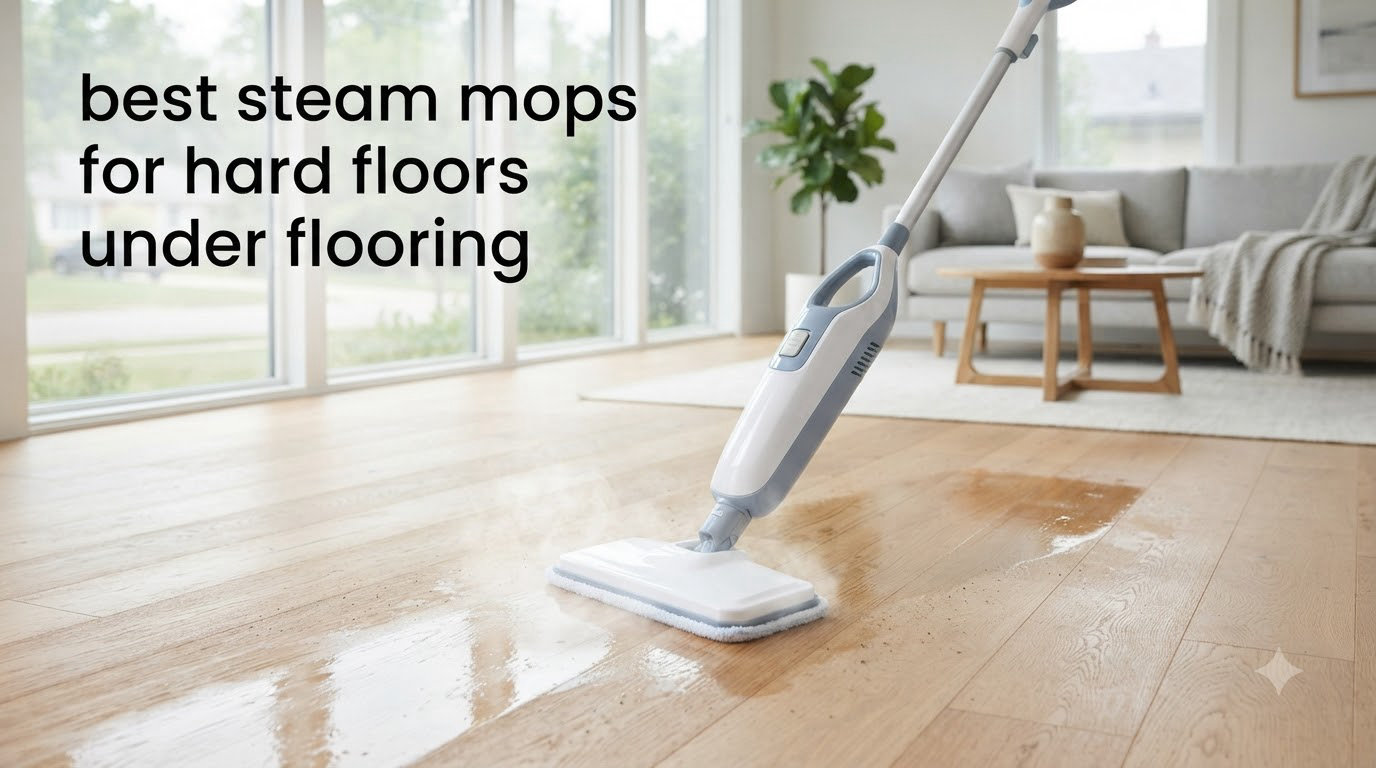 best steam mops for hard floors under flooring