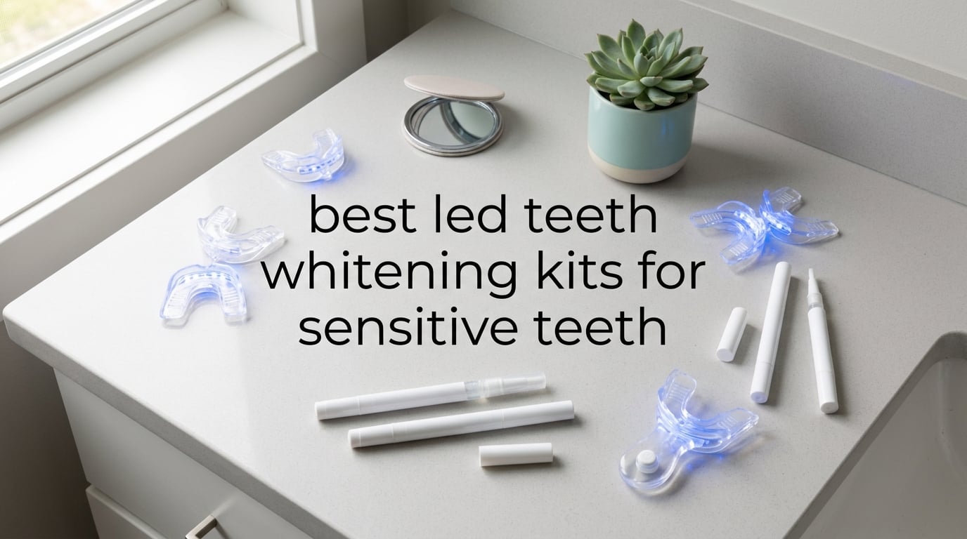 best led teeth whitening kits for sensitive teeth
