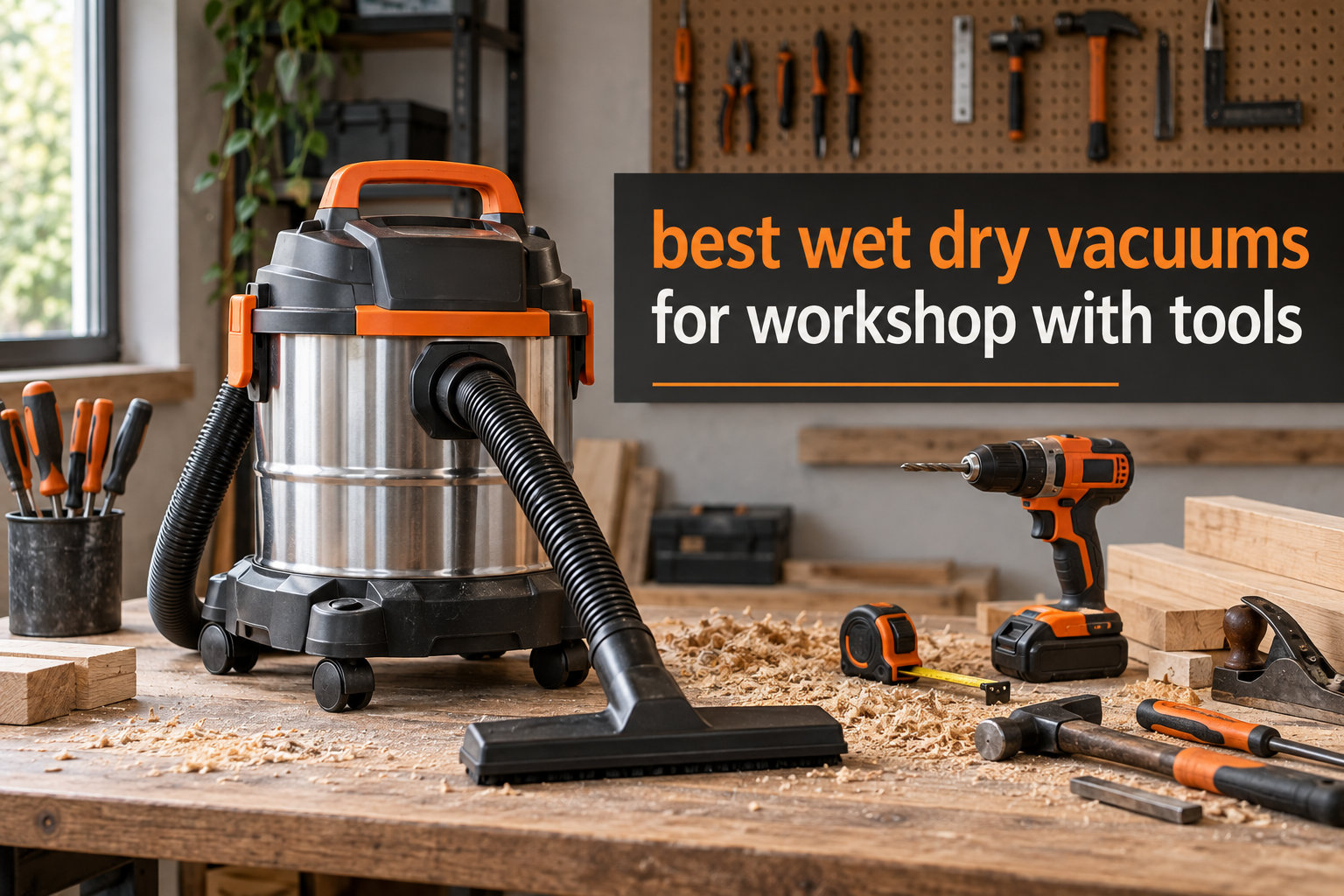 best wet dry vacuums for workshop with tools