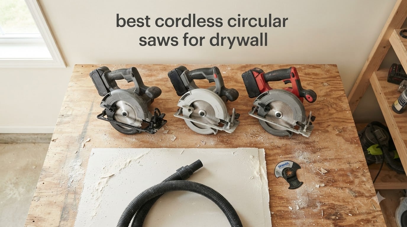 best cordless circular saws for drywall