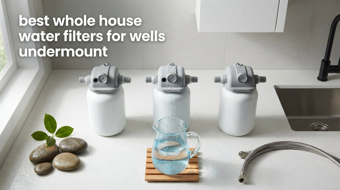 best whole house water filters for wells undermount