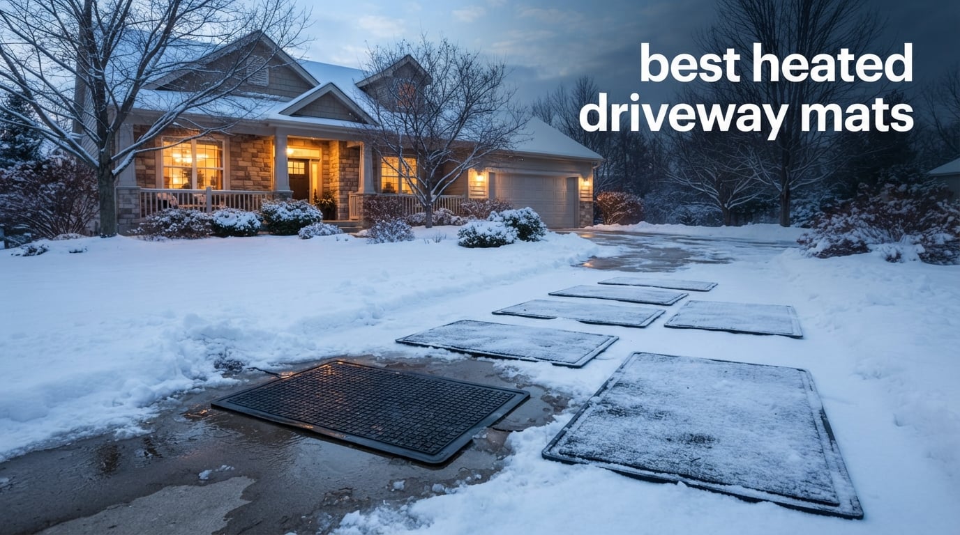 best heated driveway mats