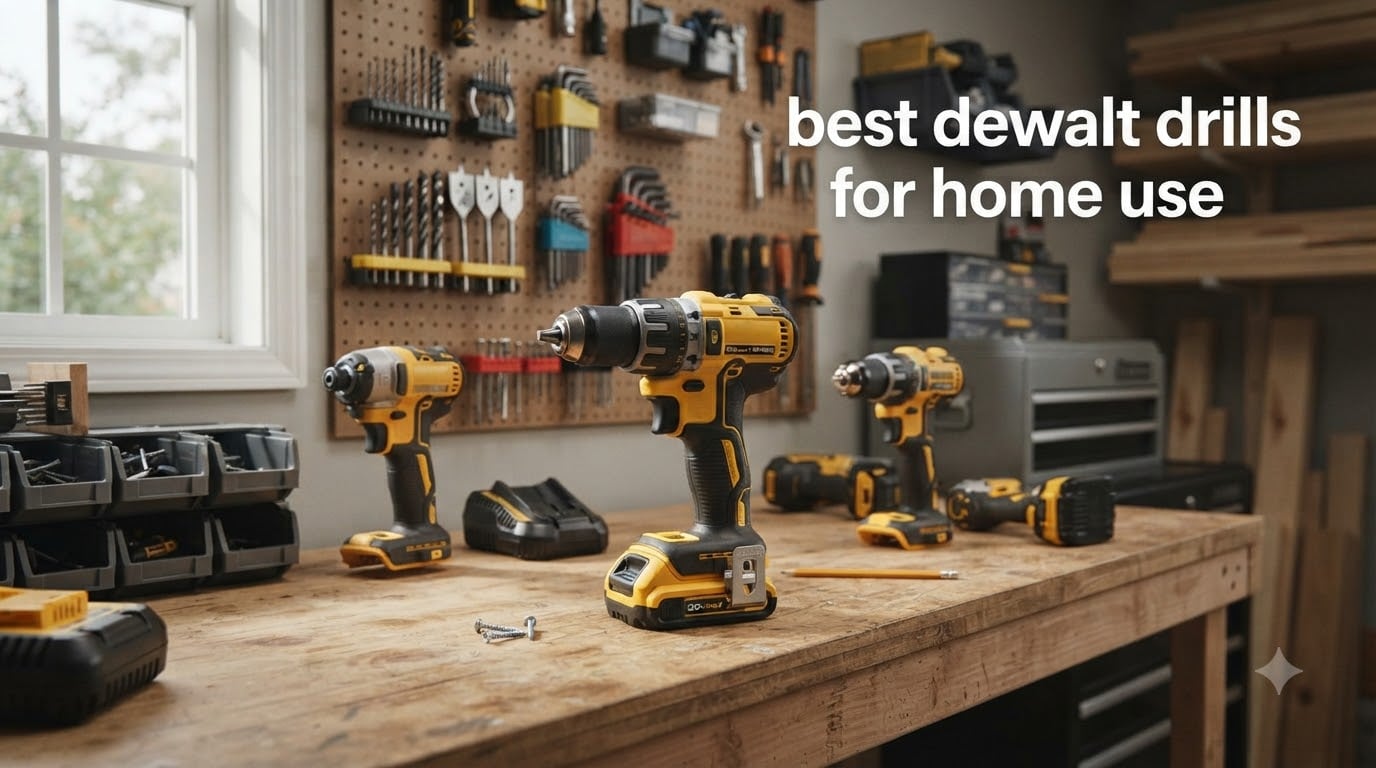 best dewalt drills for home use