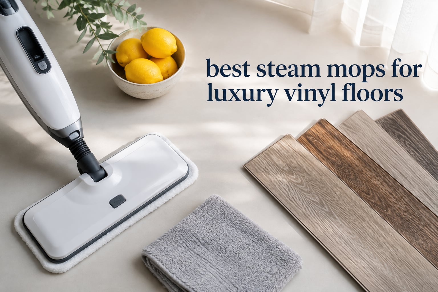 best steam mops for luxury vinyl floors