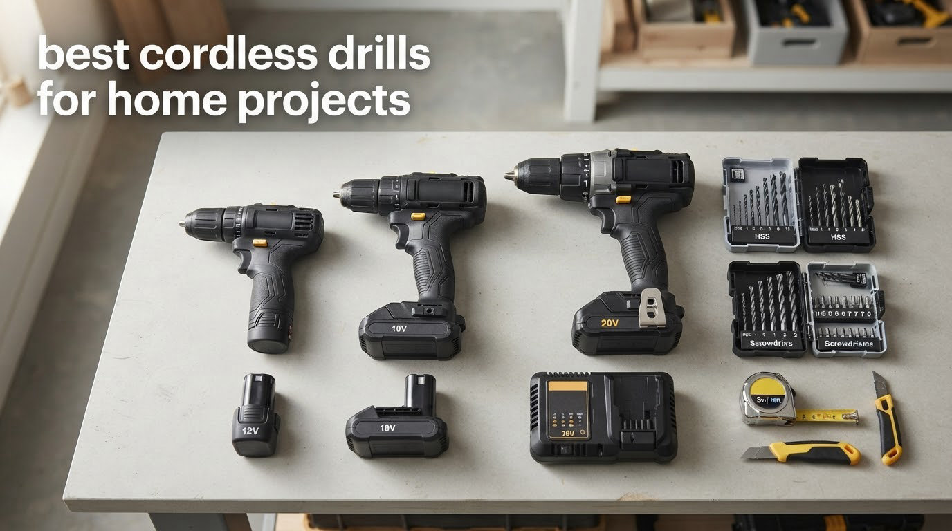 best cordless drills for home projects