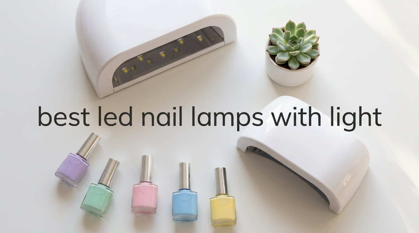 best led nail lamps with light