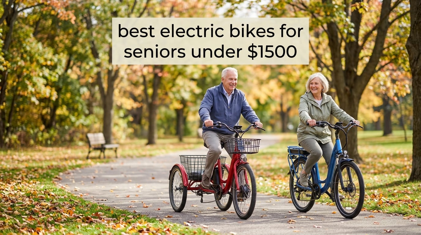 best electric bikes for seniors under $1500