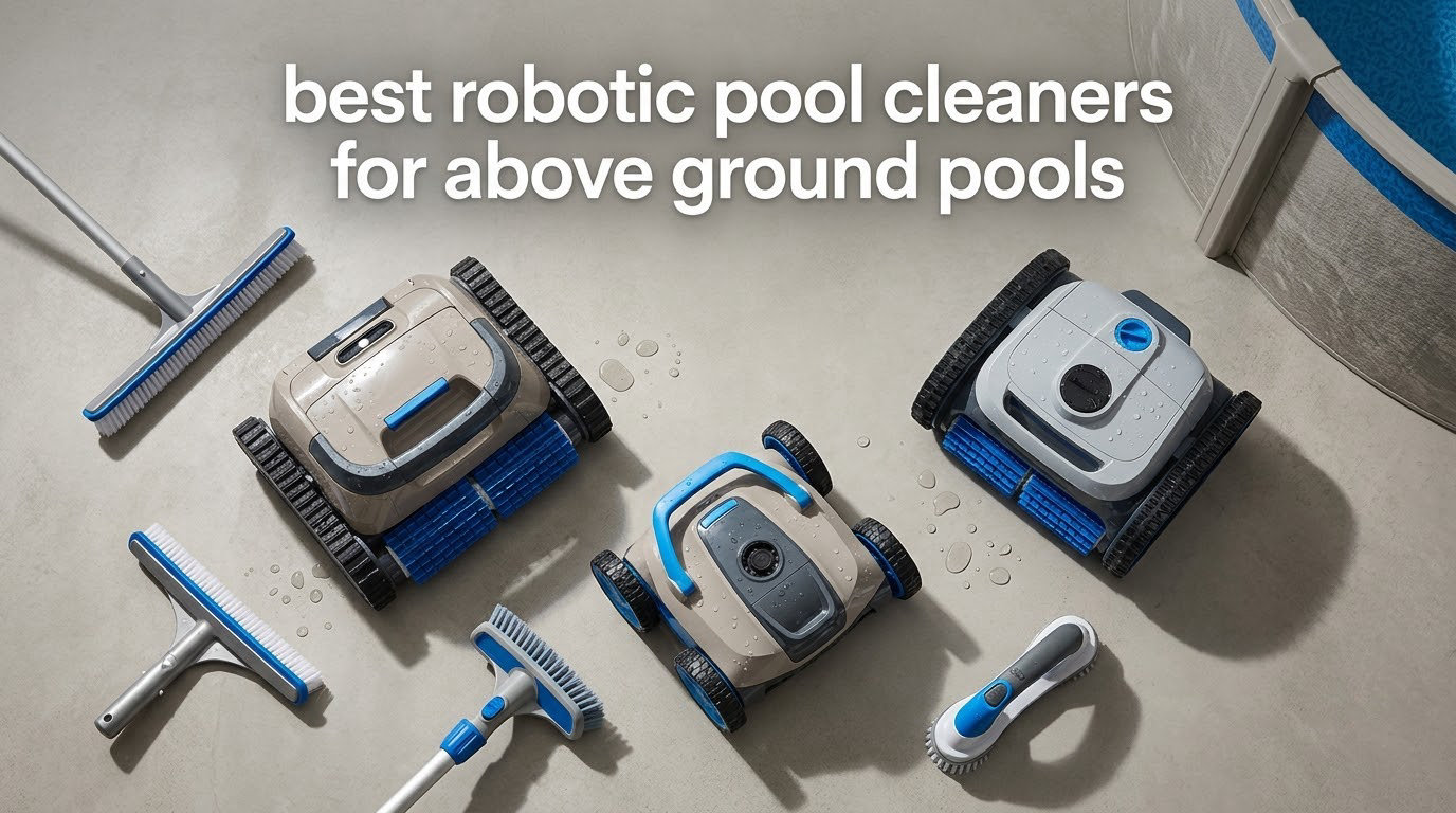 best robotic pool cleaners for above ground pools