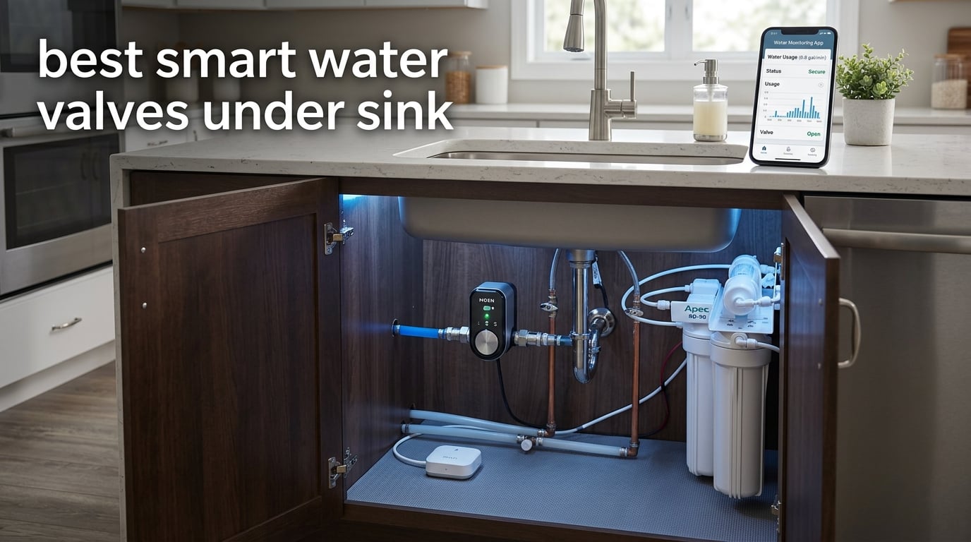 best smart water valves under sink