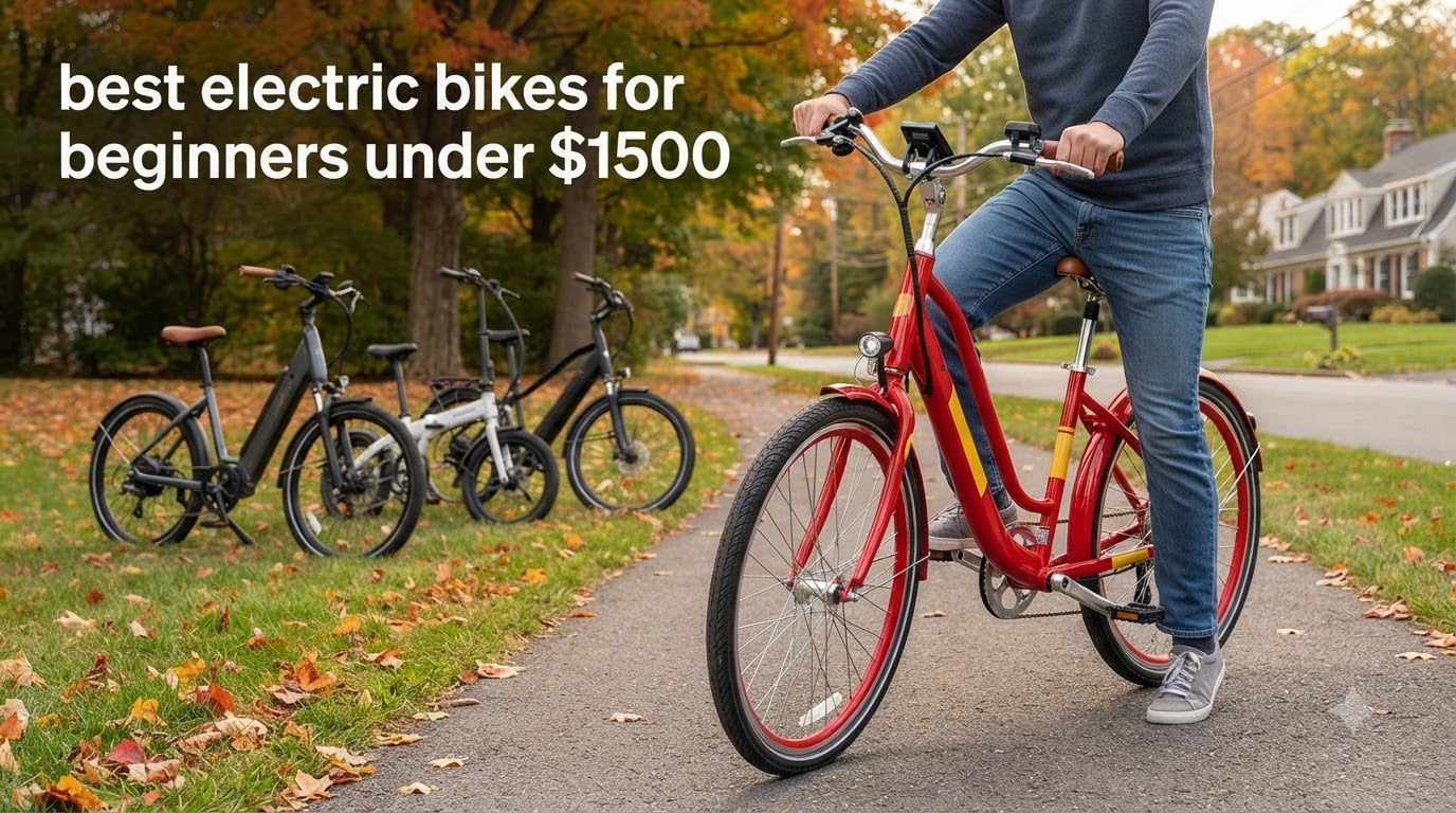 best electric bikes for beginners under $1500